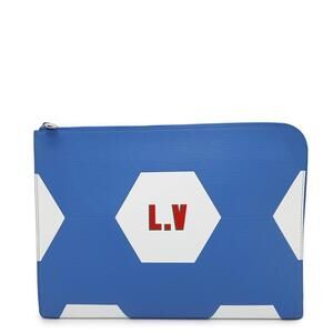 LOUIS VUITTON Blue Clutch Bag